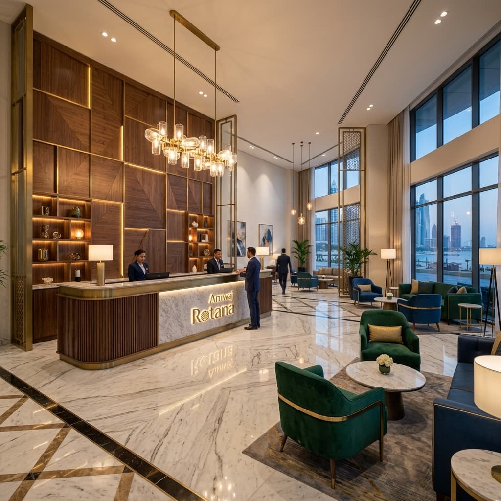Amwaj Rotana Luxury Refurbishment