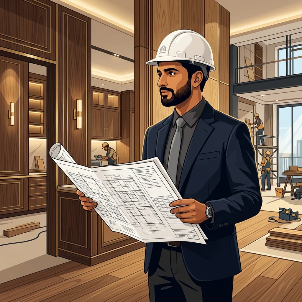Jay Kishor Thakur on site